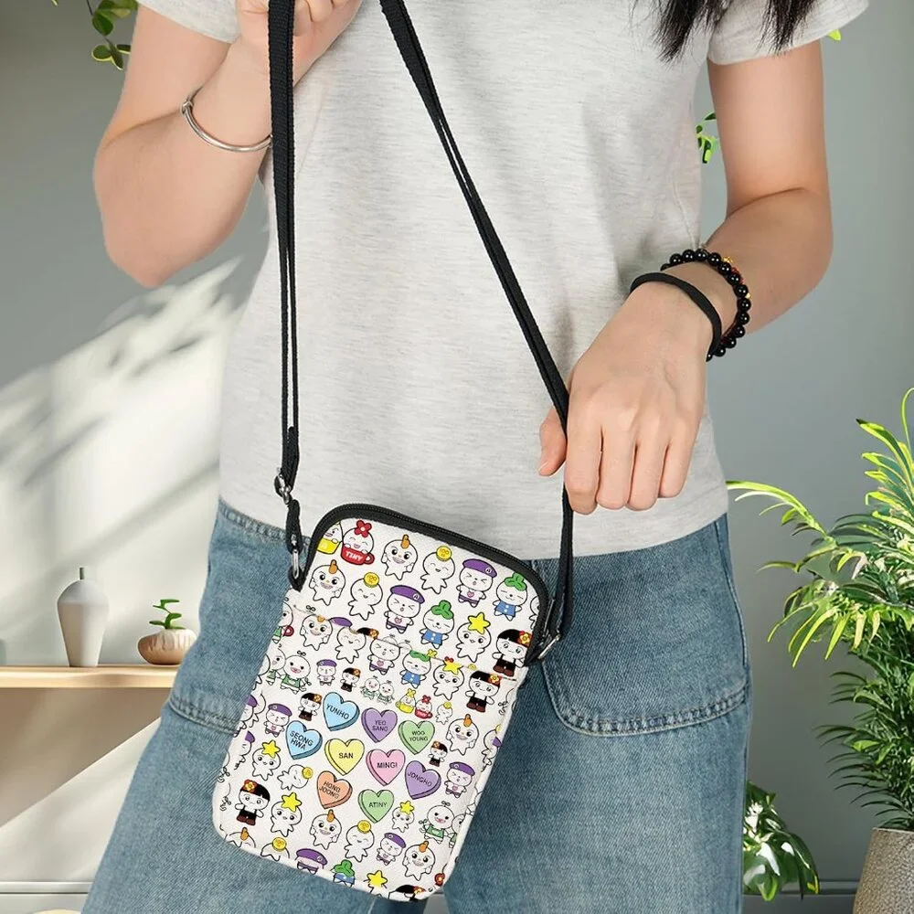 K-Pop Shoulder Bags Korean Group Fans Gift Korean Members Adjustable Strap Bag - Picture 4 of 7